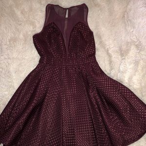 Above the knee party dress.